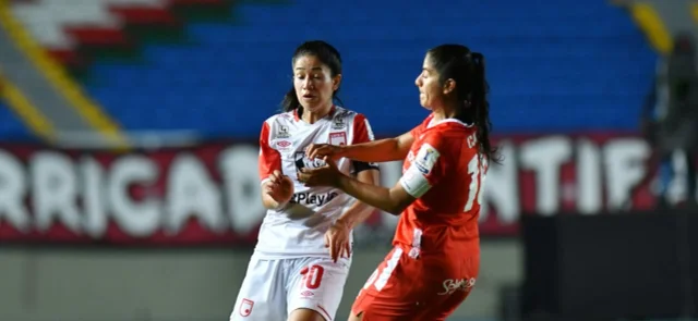 Santa Fe y América están en los cuartos de final de la Libertadores. / Foto: VizzorImage - Nelson Ríos