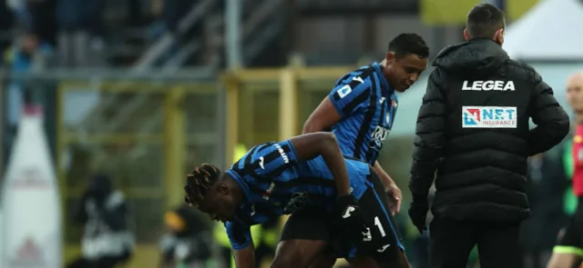 Duván Zapata salió por Muriel en el segundo tiempo / Foto AFP