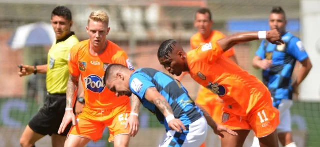 Envigado vs Chicó en la Liga BetPlay 2020 / Foto VizzorImage