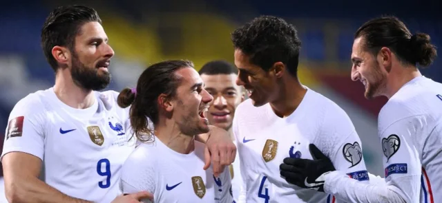 Griezmann marcó el gol del triunfo / AFP