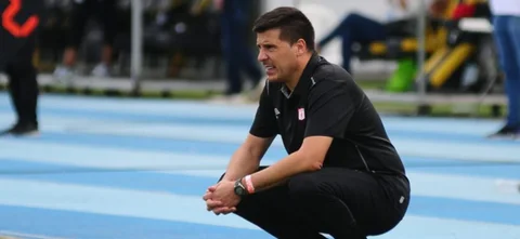 Juan Cruz Real, técnico de América/ VizzorImage - Jose Martinez