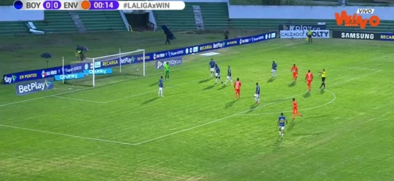 Jugada de Chávez en la que se salva Chicó | Win Sports