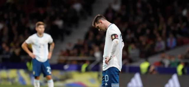 Messi en juego con la selección Argentina / Foto AFP