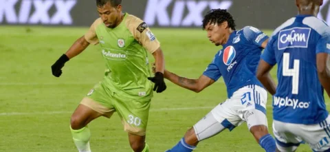 Jaguares visitó a Millonarios en la fecha 10 de la Liga BetPlay Dimayor | VizzorImage / Edgar Cusguen