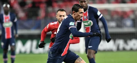Di María regresó en el triunfo de PSG / Foto AFP