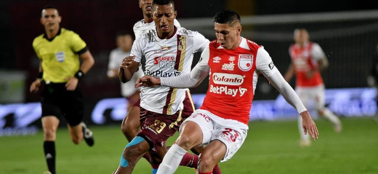 Santa Fe derrotó 3-2 a Tolima en el partido válido por la fecha 2 de la Liga BetPlay / VizzorImage / Luis Ramirez