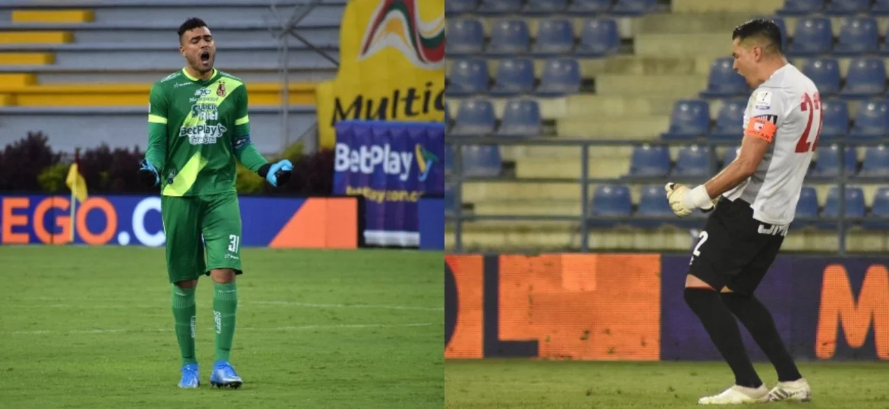 Montero y Castellanos, protagonistas en el arco | Fotos VizzorImage