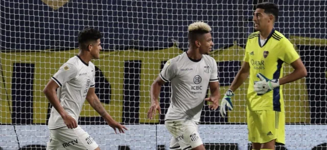 Diego Valoyes marcó el gol del triunfo / AFP