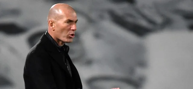 Zidane, técnico de Real Madrid. / Foto: AFP