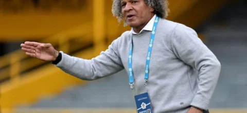 Habla Alberto Gamero, técnico de Millonarios / Foto: VizzorImage - Luis Ramirez