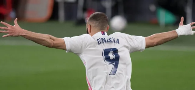 Karim Benzema, delantero de Real Madrid. / Foto: AFP