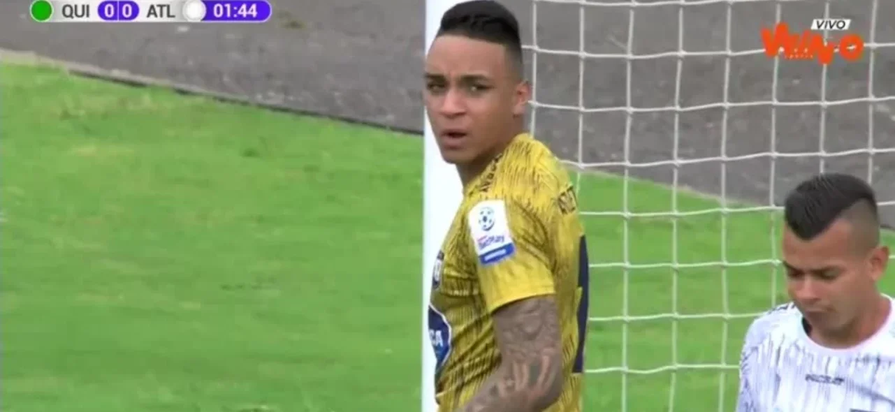 Andrés Cabezas, protagonista en el juego frente a Quindío.