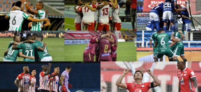 Los 8 clasificados a los cuartos de final de la Liga BetPlay. / Fotos: VizzorImage