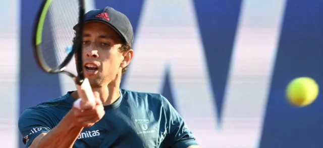 Daniel Galán, en octavos de final del Torneo de Múnich. / Foto: AFP