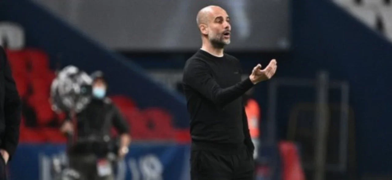 Pep Guardiola, técnico de Manchester City/ AFP