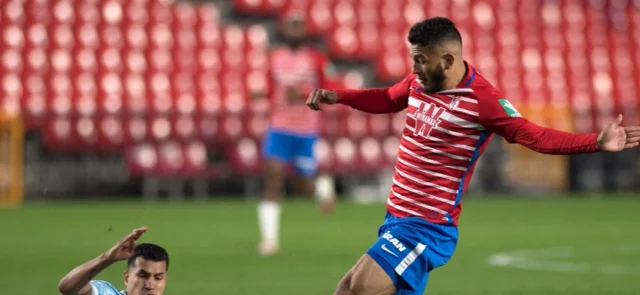 Luis Suárez, delantero colombiano en Granada. / Foto: AFP