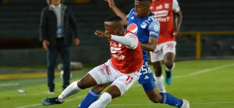 Millonarios gano 1-2 contra Santa Fe