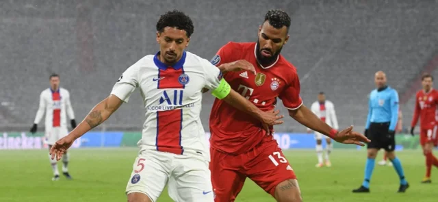 Marquinhos, baja de PSG para enfrentar a Bayern Múnich. / Foto: AFP