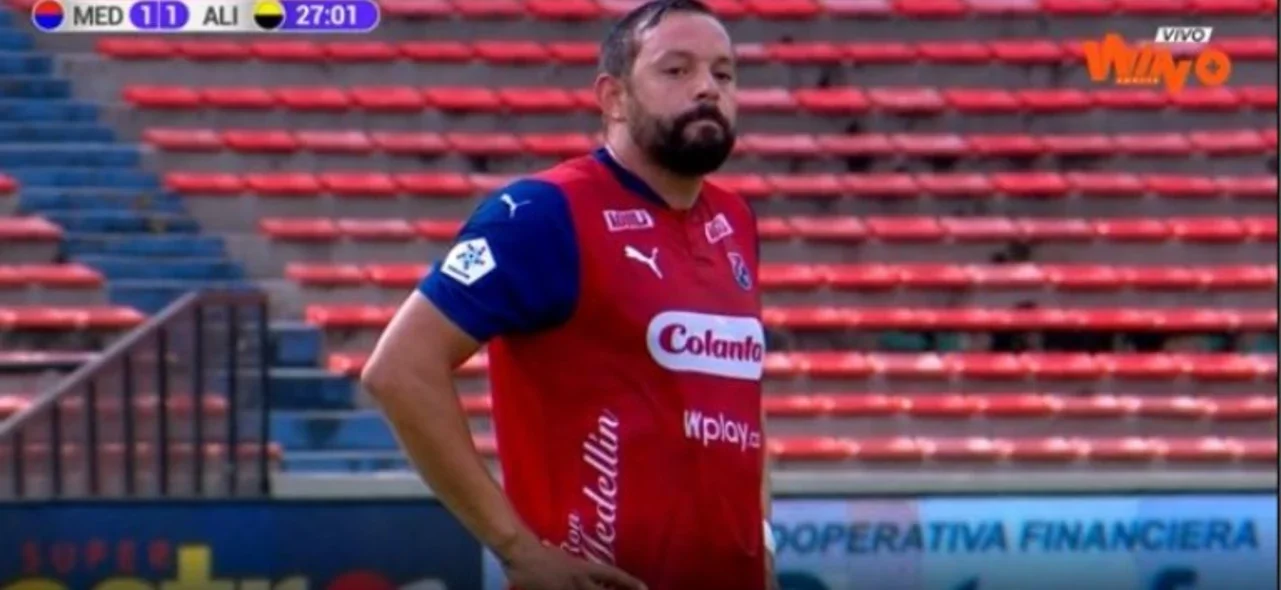 Matías Mier, jugador de Medellín
