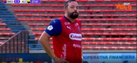Matías Mier, jugador de Medellín