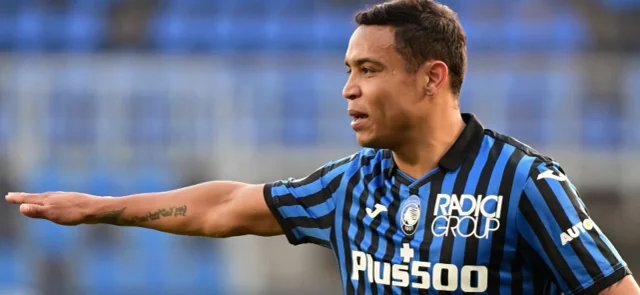 Luis Fernando Muriel marcó en el triunfo de Atalanta frente a Bolonia. / Foto: AFP