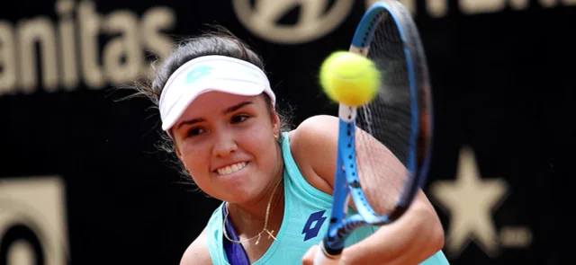 María Camila Osorio, una de las colombianas que participará en la Copa Colsanitas. / Foto: VizzorImage- Felipe Caicedo