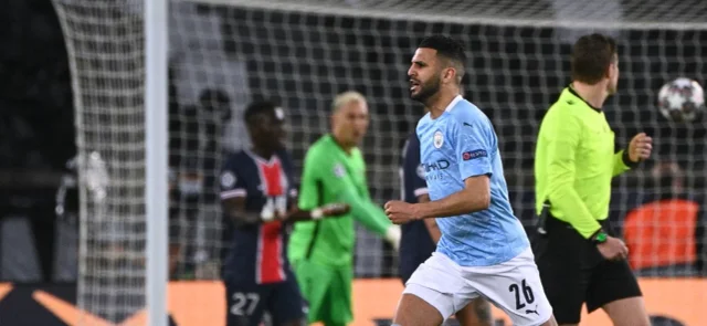 Manchester City celebra el segundo gol ante PSG / Foto AFP