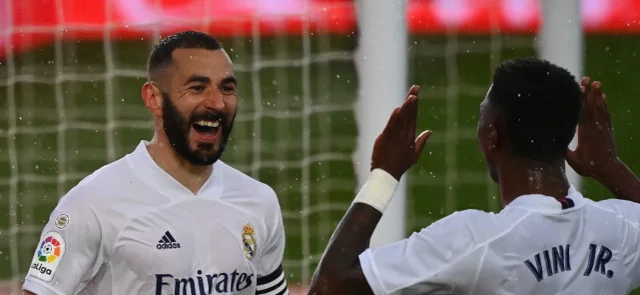 Real Madrid derrotó 2-0 a Eibar en LaLiga. / Foto: AFP