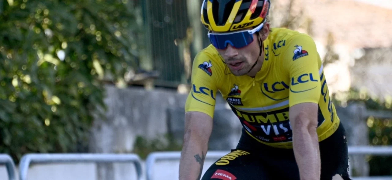 Primoz Roglic, líder de la Vuelta al País Vasco. / Foto: AFP