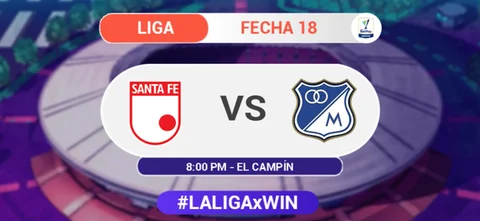 Santa Fe vs Millonarios - Liga BetPlay