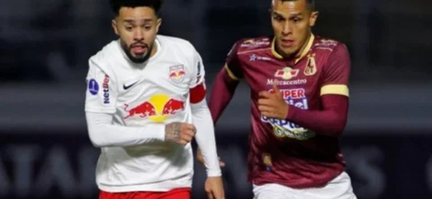 Tolima cayó 2-1 con Bragantino/ AFP