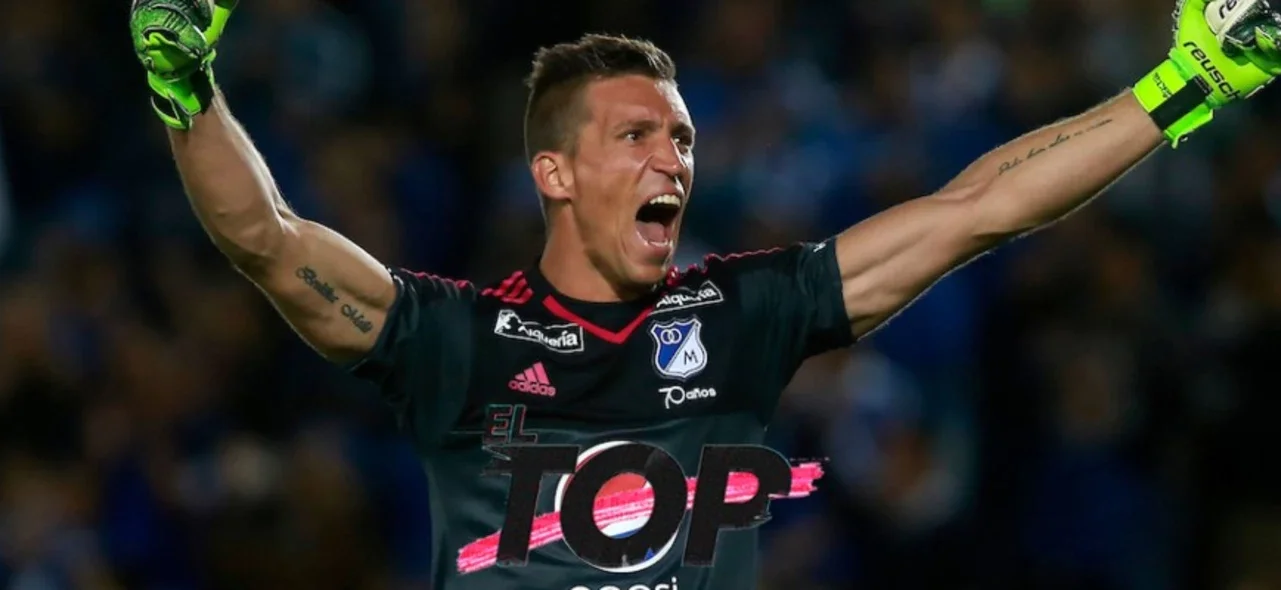 Nicolás Vikonis jugó la última final de Liga de Millonarios/ Vizzorimage Nicolás Vikonis jugó la última final de Liga de Millonarios/ Vizzorimage