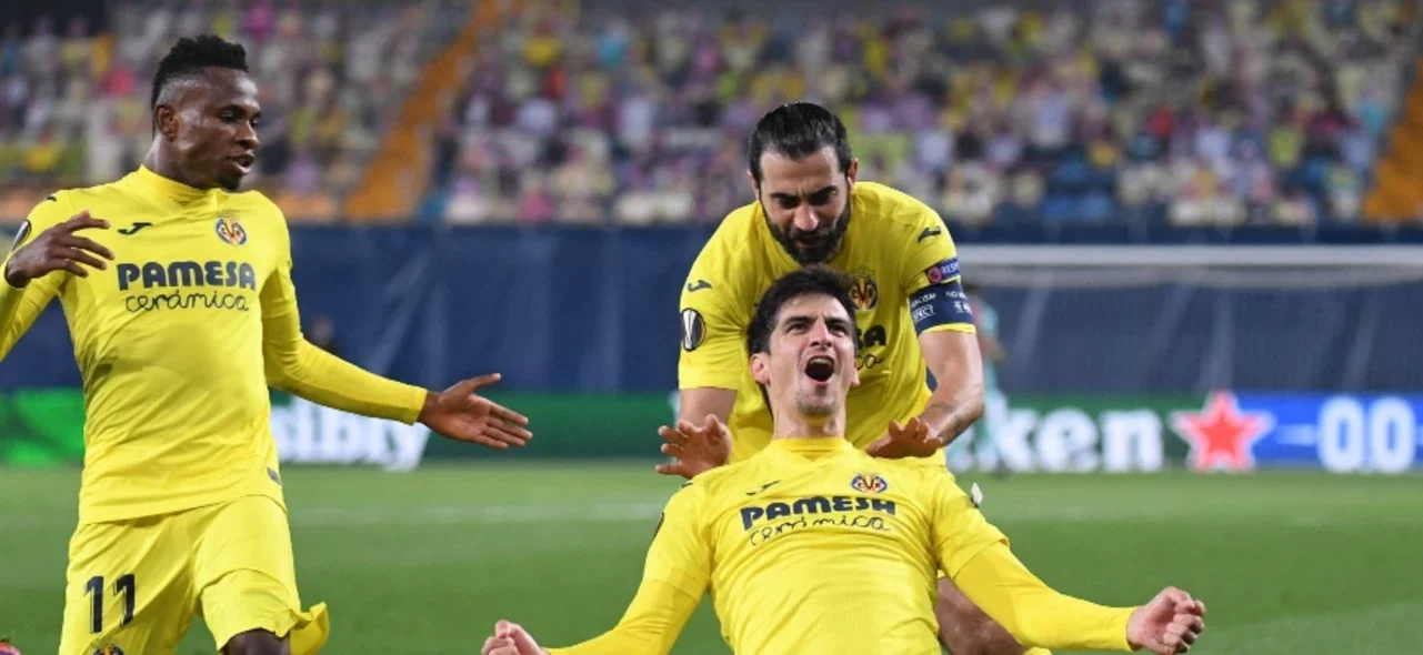 Villarreal ganó 2-1 en el juego de vuelta de los cuartos de final de la Europa League. / Foto: AFP