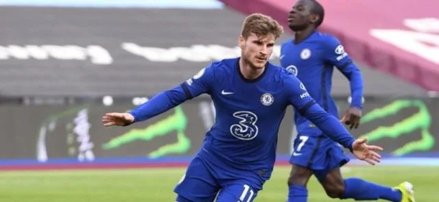 Timo Werner, goleador de Chelsea/ AFP