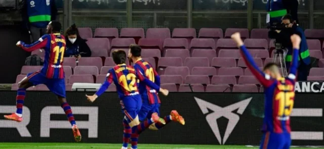 Barcelona tiene 65 puntos/ AFP