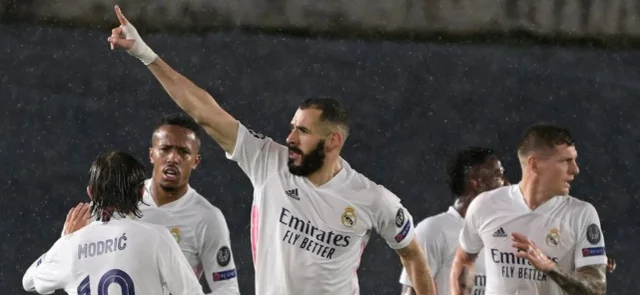 Benzema empató frente a Chelsea con un golazo / AFP