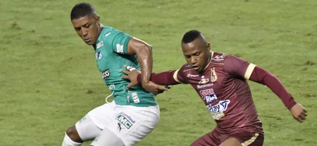 Deportivo Cali vs. Tolima en la Liga BetPlay 2021 / Foto VizzorImage