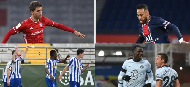 PSG vs Bayern / Chelsea vs Porto | Fotos AFP