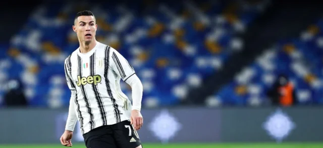Cristiano Ronaldo en juego con Juventus en la Serie A / Foto AFP