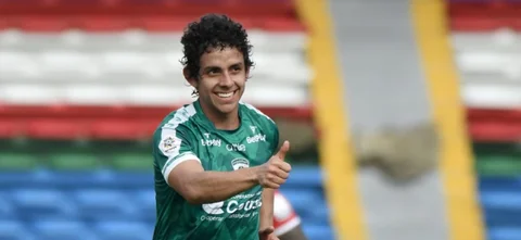 Daniel Mantilla celebrando el gol de la clasificación / Foto VizzorImage