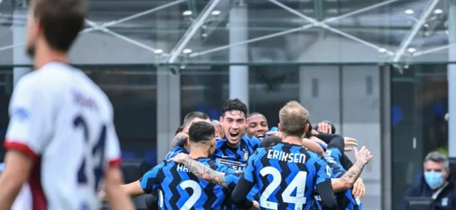 Matteo Darmian marcó el gol del triunfo / AFP