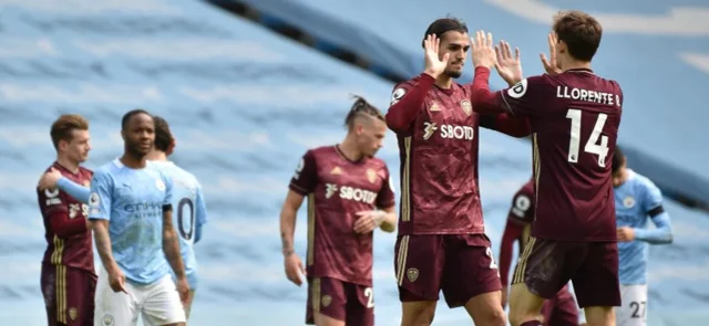 Leeds se impuso a Manchester City / AFP