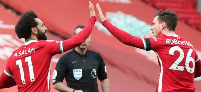 Liverpool celebró en su casa / AFP