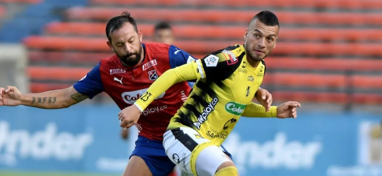 Medellín y Alianza Petrolera empataron 2-2 | Foto: VizzorImage / Luis Benavides