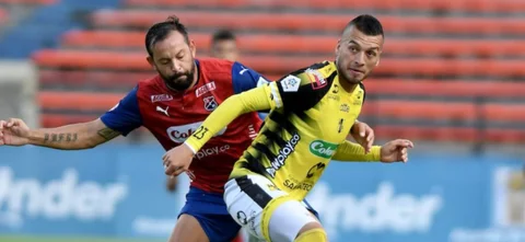 Medellín y Alianza Petrolera empataron 2-2 | Foto: VizzorImage / Luis Benavides