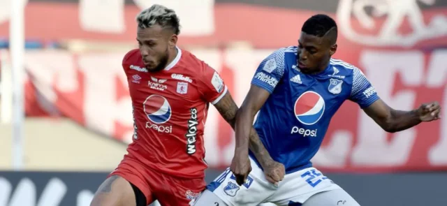 América ganó el duelo más reciente frente a Millonarios | Foto: VizzorImage / Gabriel Aponte
