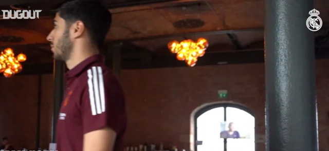 Real Madrid en el hotel de concentración