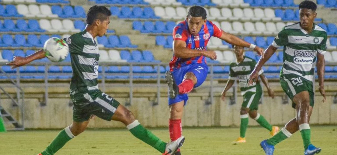 Unión Magdalena recibió a Valledupar en la fecha 3 del cuadrangular B del Torneo BetPlay Dimayor / Foto: VizzorImage - Gustavo Pacheco