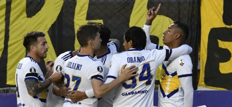 Sebastián Villa marcó el gol del triunfo / AFP