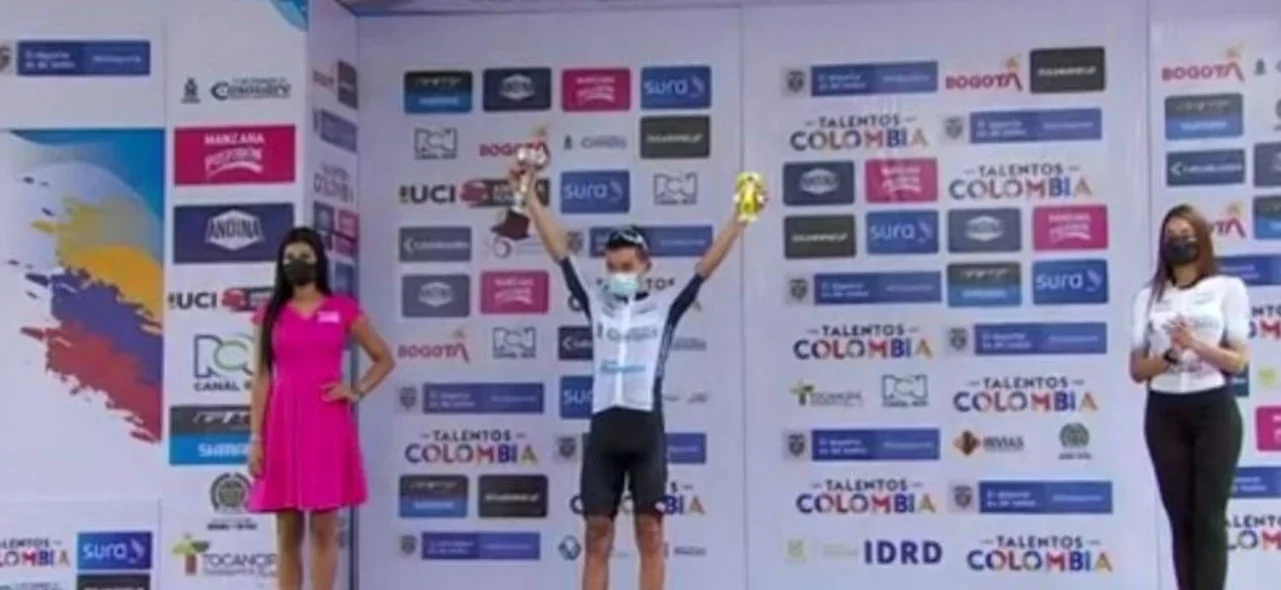 Brayan Sánchez, ciclista del Team Medellín